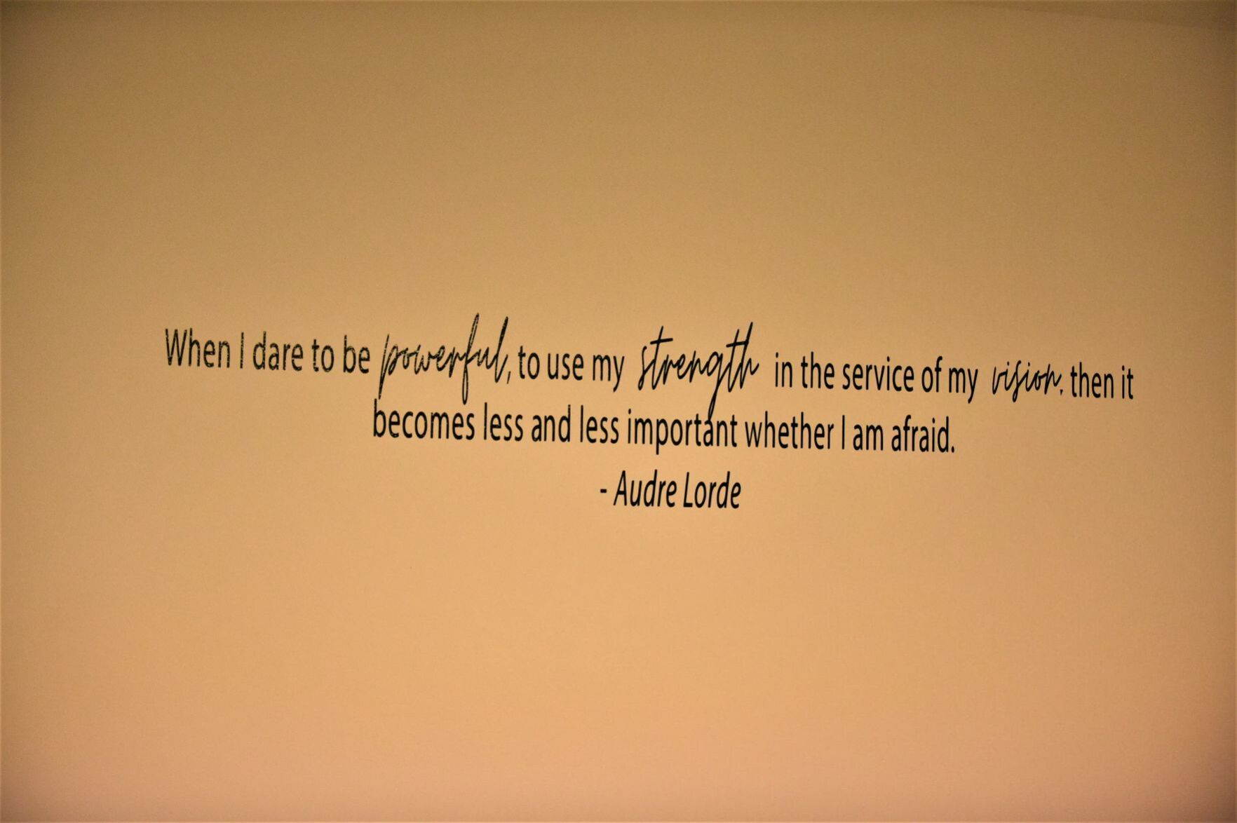 Audre Lorde quote